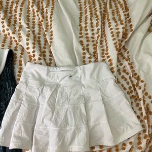 lululemon white skirt